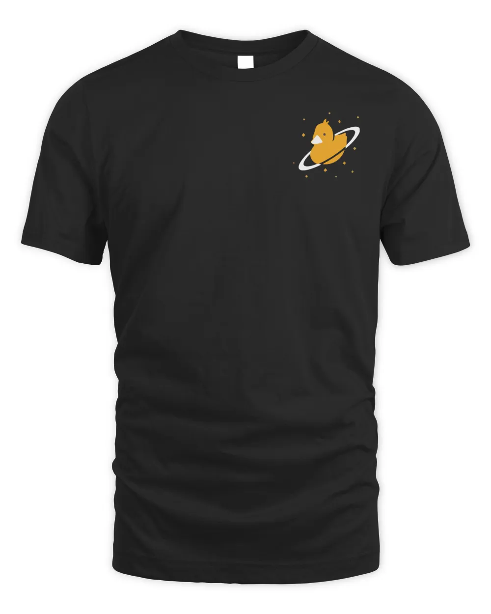 Quackity Merch Planet Duck Shirt Unisex Standard T-Shirt black s