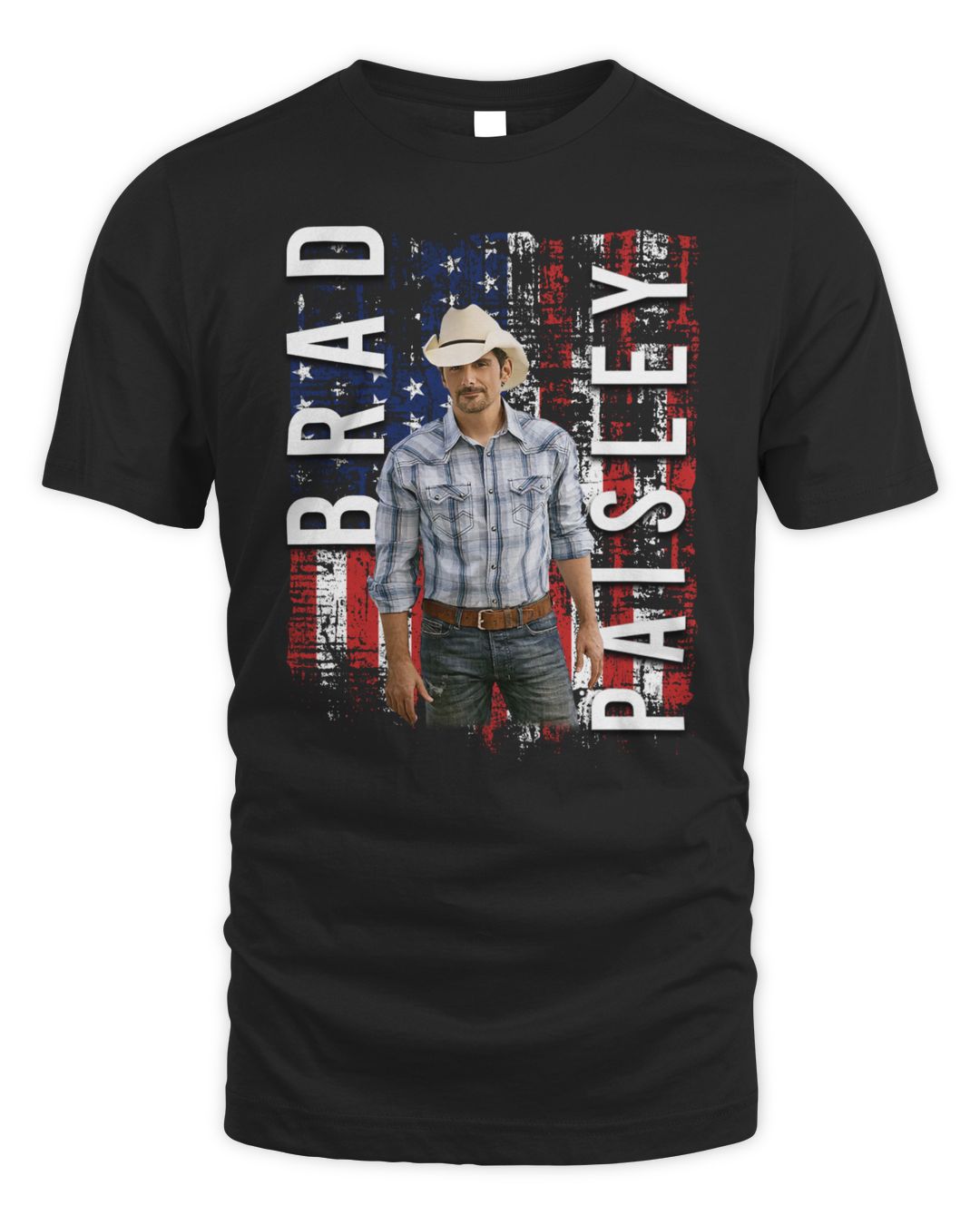 Brad Paisley Merch New 2022 Flag Tour Shirt Agencyfrog
