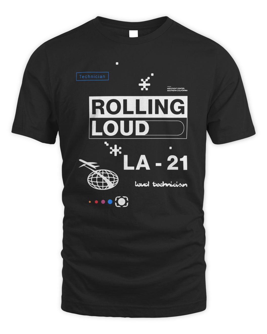 Rolling Loud Merch Loudtech LA 2021 Coaches Shirt Agencyfrog