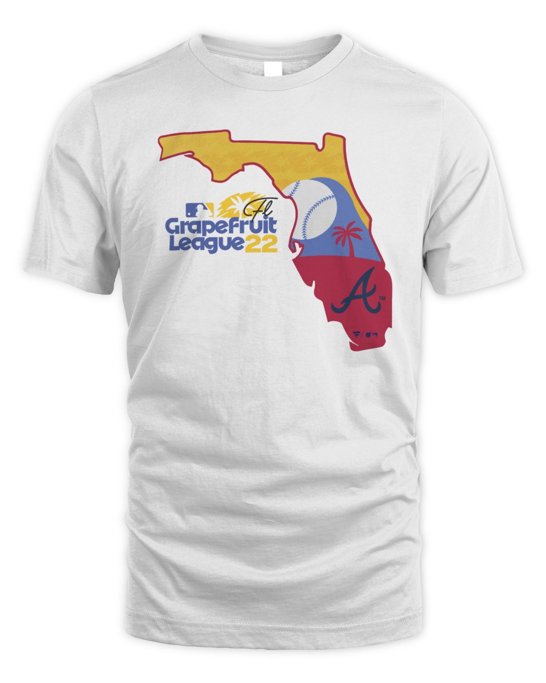 Braves Merch 2022 Mlb Spring Training Grapefruit League State Fill