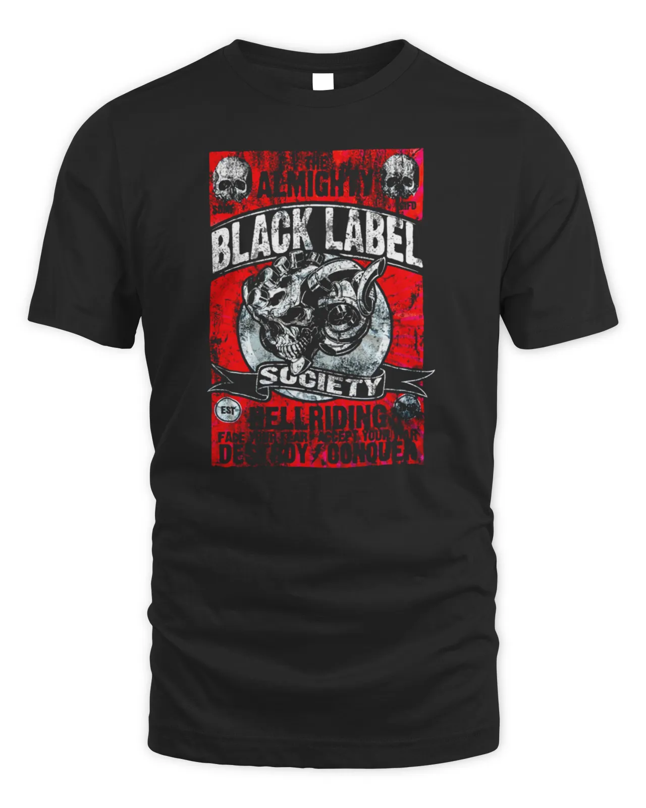 Black Label Society Merch Bls Hell Riding Shirt | Agencyfrog