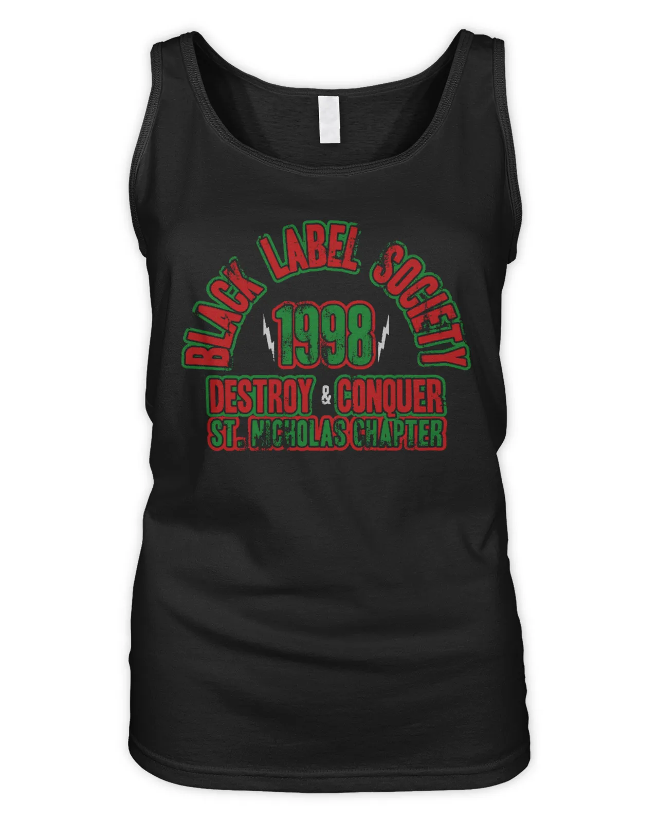 Black Label Society Merch St Nicholas Chapter Shirt | Agencyfrog