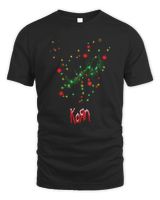 Korn Merch Tangled Holiday Shirt Unisex Standard T-Shirt black s